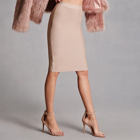 Forever 21 Bandage bodycon skirt - Picture 1 of 4